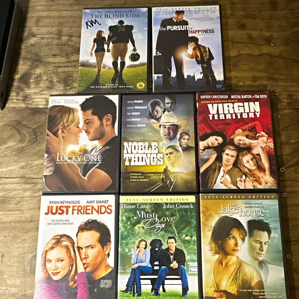 DVD Movie Lot: The Blind Side + More, Full Screen Edition, PG-13, English